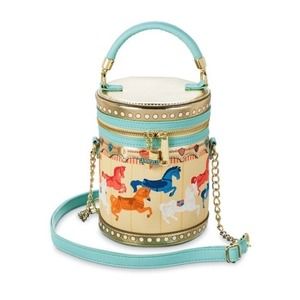 Disneyland's King Arthur Carrousel Loungefly Handbag & Keychain